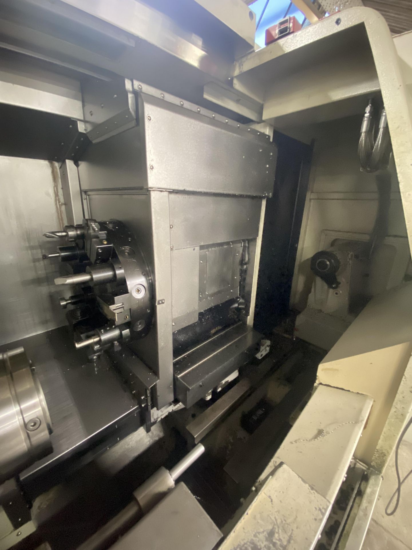 XYZ 320 LTY BAR FEED CNC LATHE, serial no. STN10133, year of manufacture 2013, with LNS A SL65S - Image 11 of 11