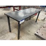Steel Bench, approx. 2.2m x 750mm Please read the following important notes:- ***Overseas buyers -