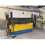 2.5m wide ELECTRO-HYDRAULIC PRESS BRAKE, understood to be manufactured by Megoform, with CNC 402