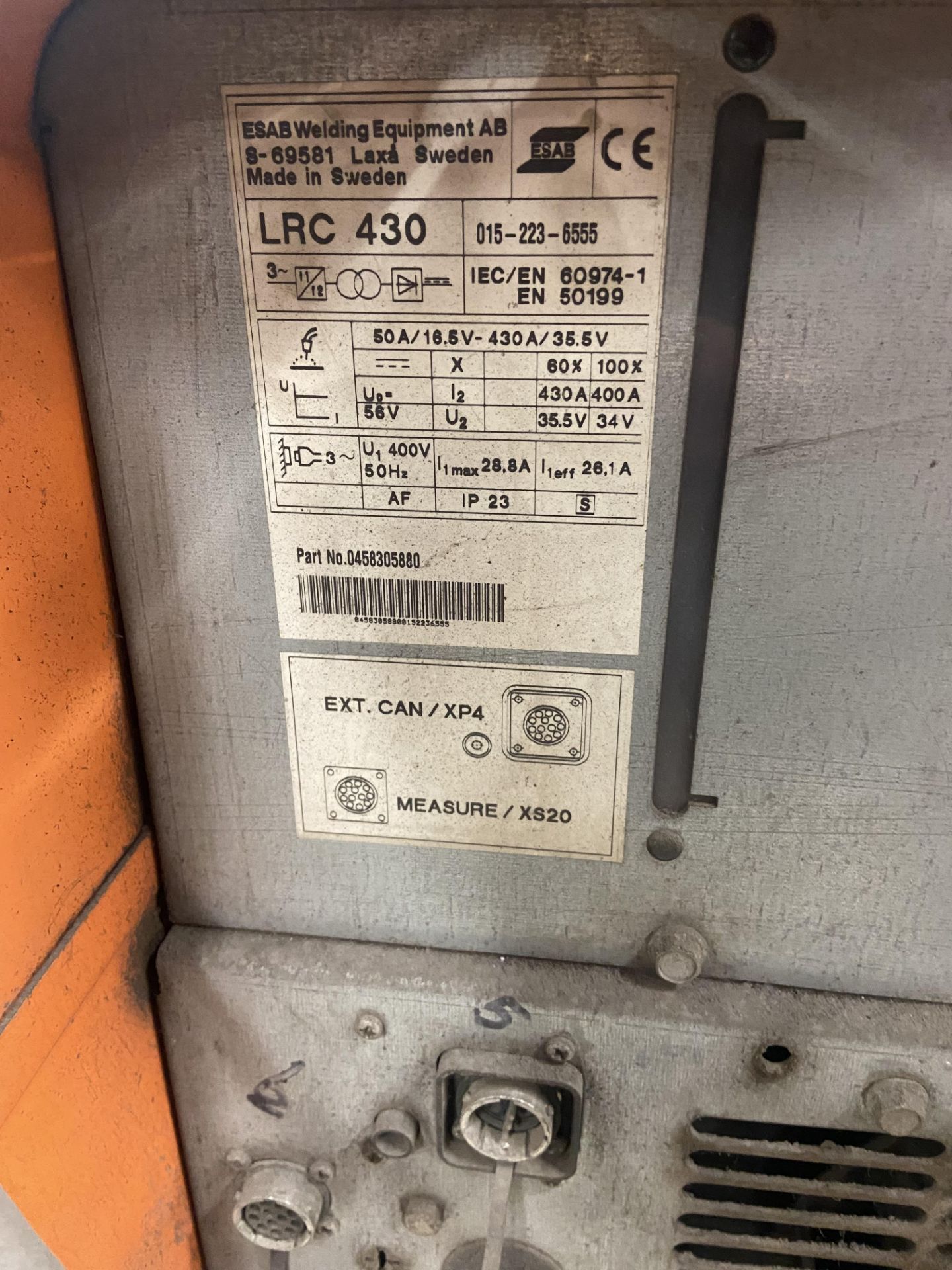 ABB LRC430 Welding Equipment (may require attention) Please read the following important - Image 3 of 3