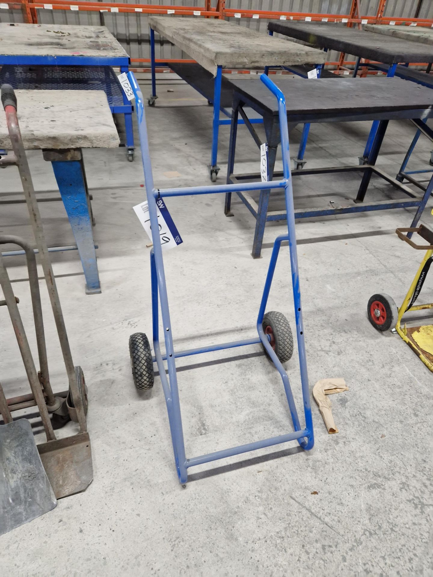 Steel Framed Trolley Please read the following important notes:- ***Overseas buyers - All lots are