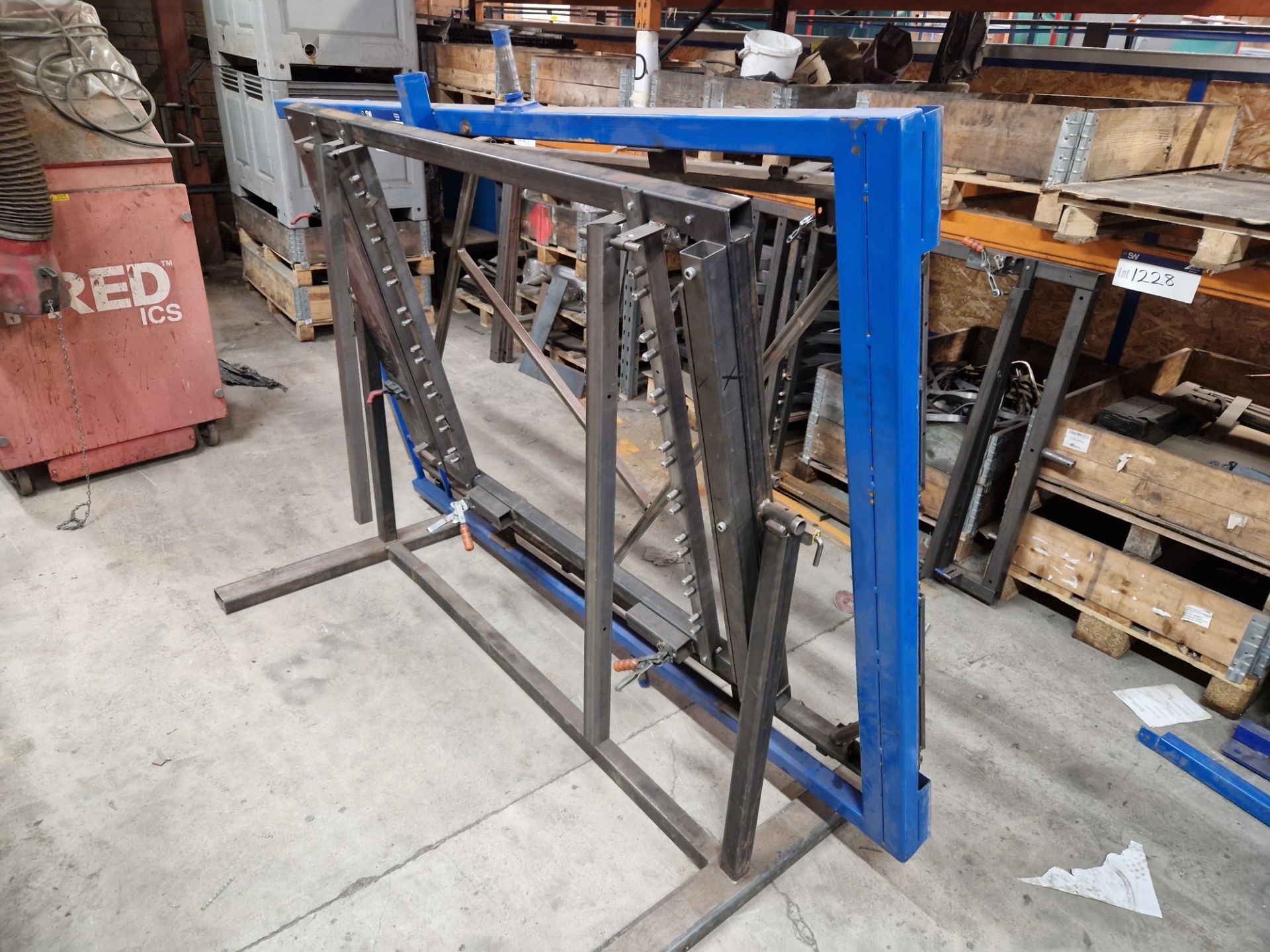 Two Steel Framed Assembly Jigs Please read the following important notes:- ***Overseas buyers -