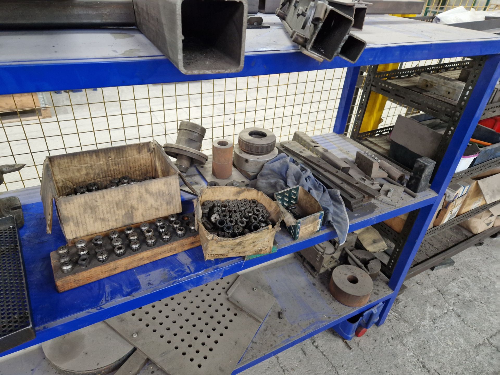 Quantity of Various Machine Tooling, including Machine Bases, Cutter Clamps, Tool Holders, - Image 7 of 8