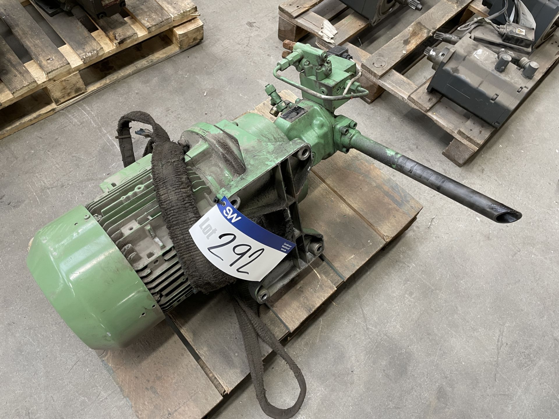 Siemens Electric Motor, with Brueninghaus A10VSO 18 DFR/31R pump Please read the following important