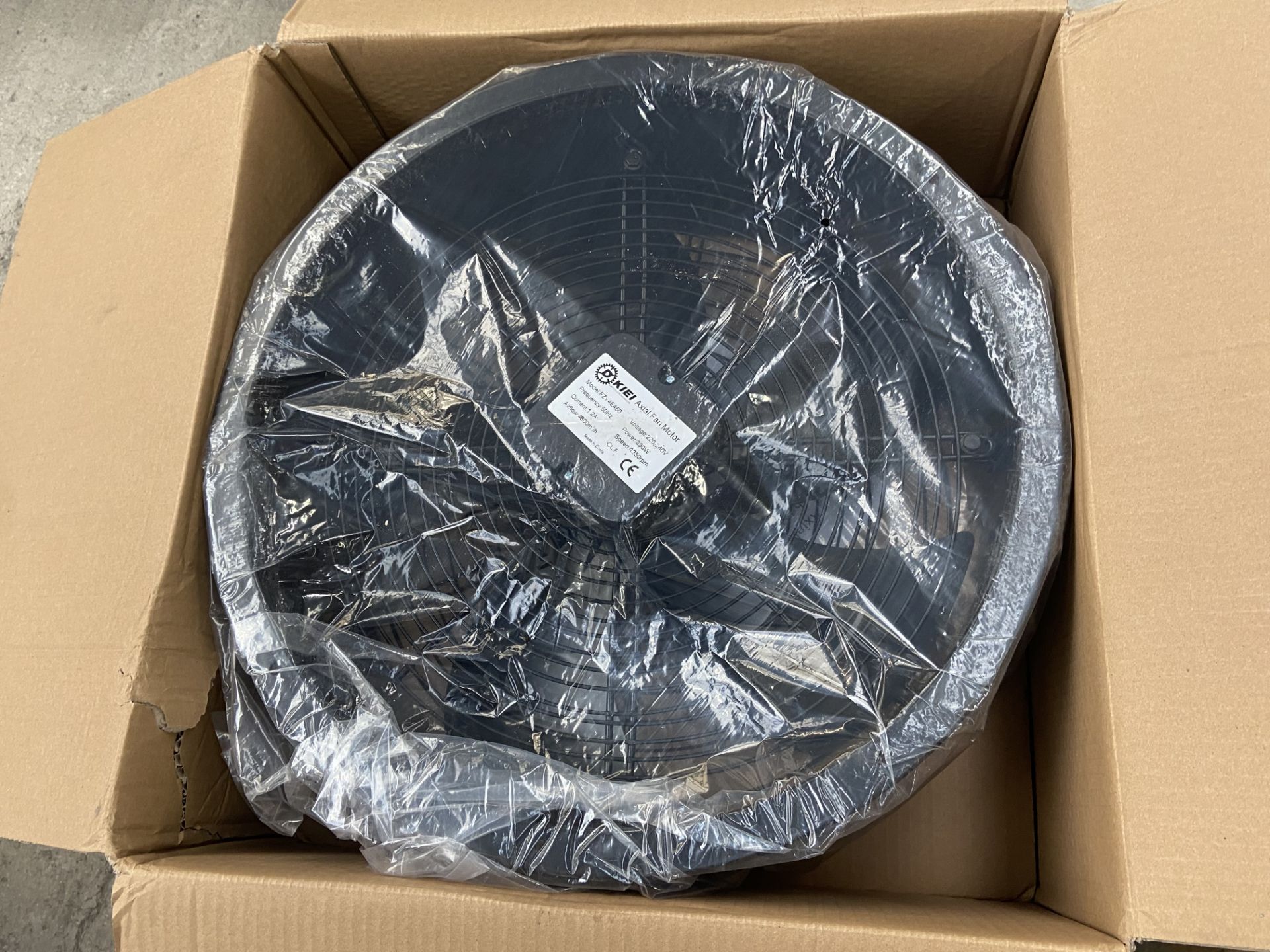 Four 18in. Axial Fans (unboxed, on pallet) Please read the following important notes:- ***Overseas - Image 2 of 2