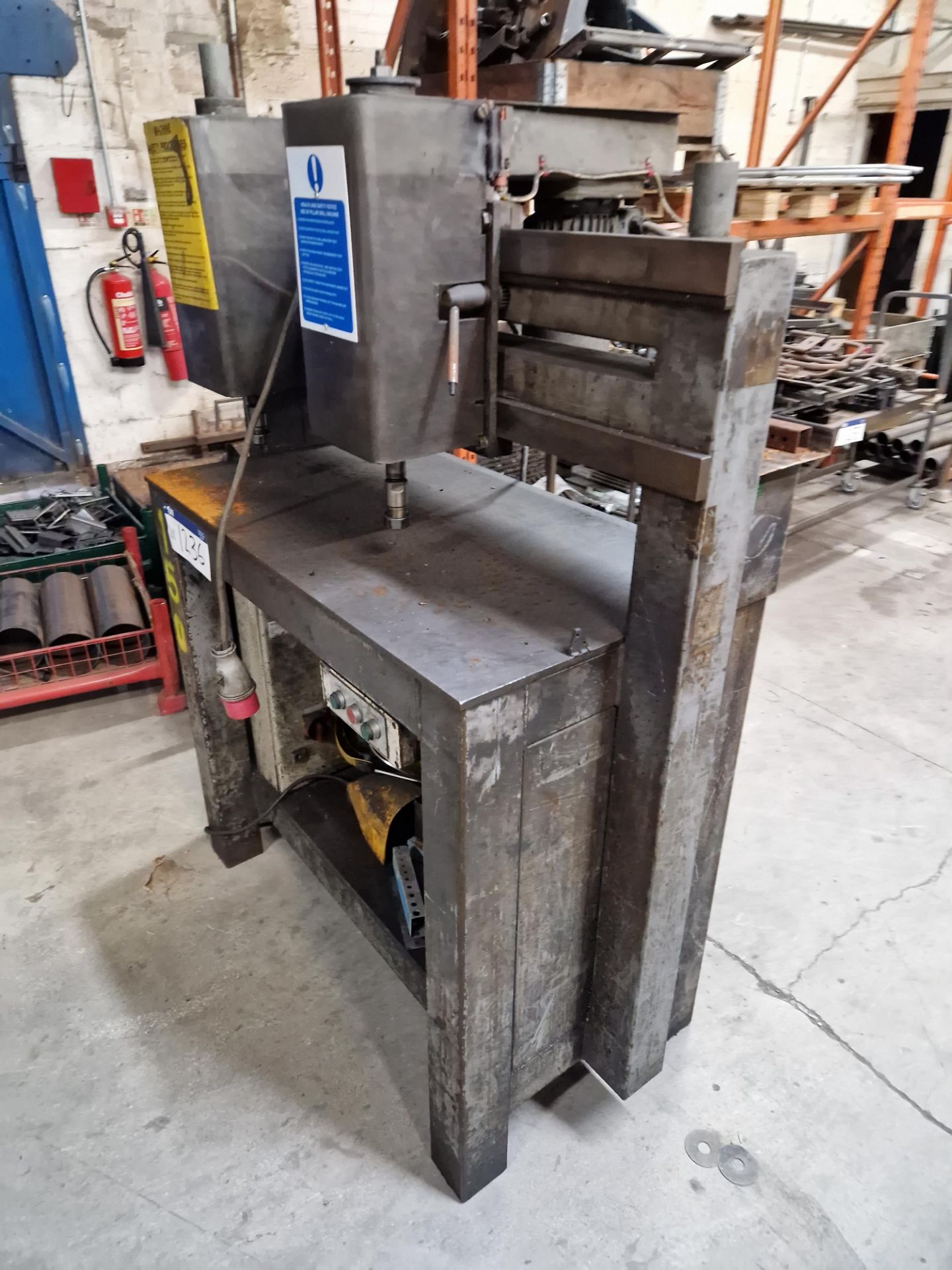 Twin Pillar Drill Machine Unit (Condition Unknown) Please read the following important notes:- *** - Image 2 of 3