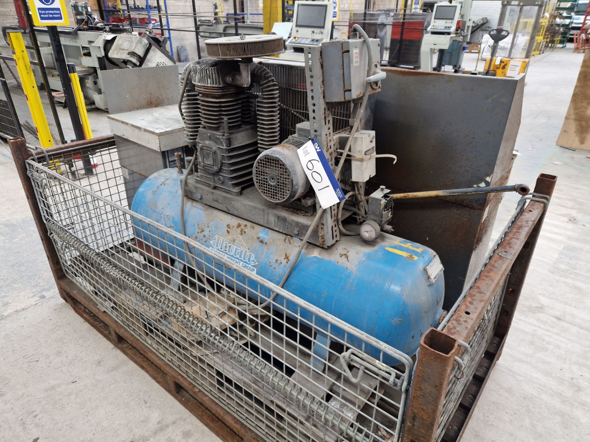 Thorite 200Ltr Welded Air Receiver (Condition Unknown) Please read the following important