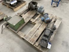 Hydraulic Power Pack, Grundfos pump, Possamai TV Gear Unit & Electric Motor, as set out on pallet