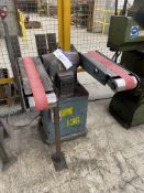 Twin Endless Belt Sander Please read the following important notes:- ***Overseas buyers - All lots