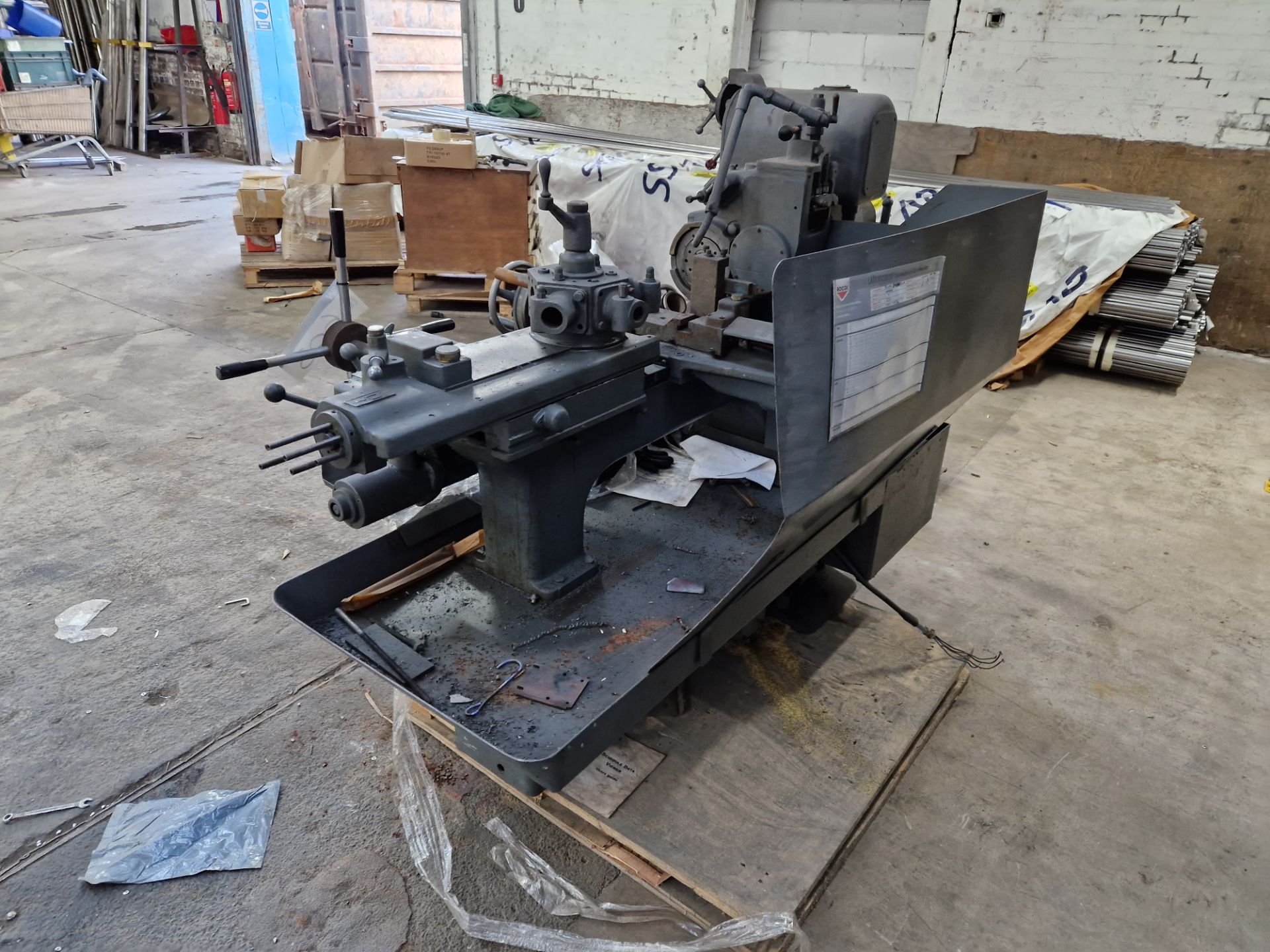 Herbert 2D Capstan Lathe (Condition Unknown) Please read the following important notes:- ***Overseas - Image 5 of 6