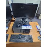 Dell Optiplex 3020 Core i3 Desktop PC, Monitor, Keyboard and Mouse (Hard Drive Removed) Please
