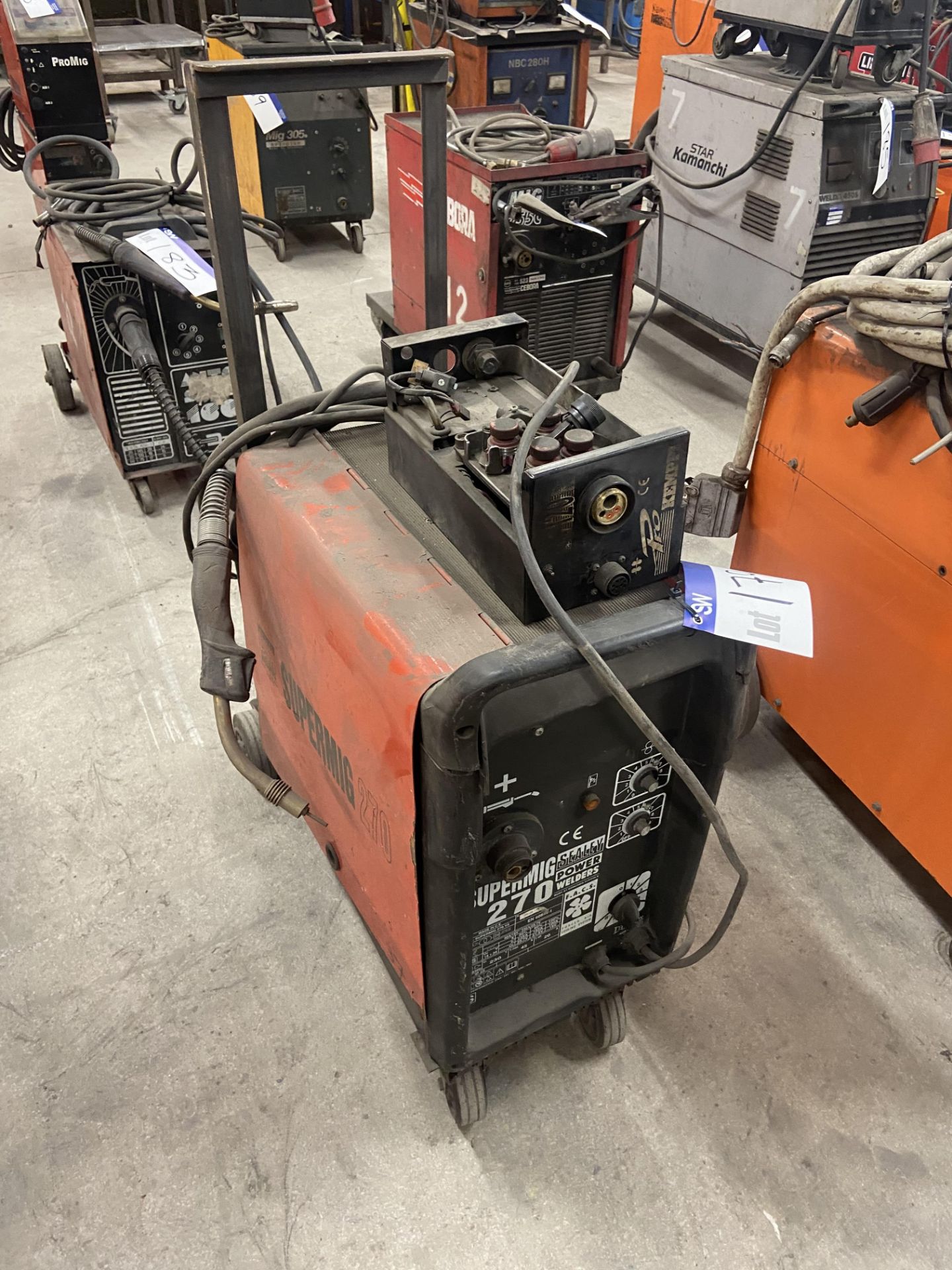 Sealey Supermig 270 Welding Equipment (may require attention) Please read the following important