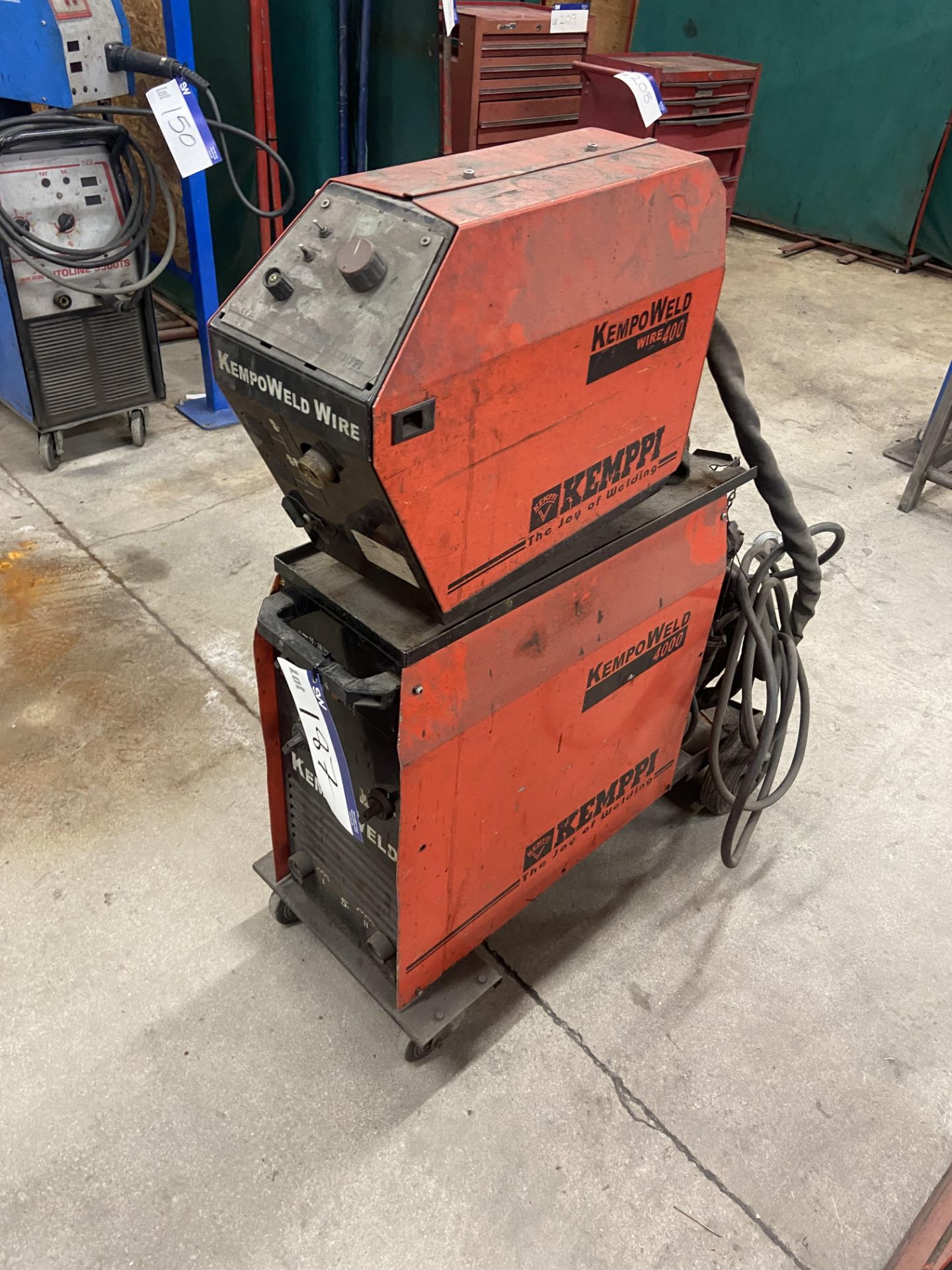 Kemppi Kemp-O-Weld Welding Equipment (may require attention) Please read the following important