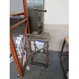 Manual Press with Steel Stand Please read the following important notes:- ***Overseas buyers - All