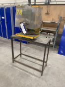 Desoutter Pneumatic Bench Press, serial no. 8026/768, with steel bench Please read the following