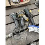 Three Metabo Angle Grinders, 110V Please read the following important notes:- ***Overseas buyers -