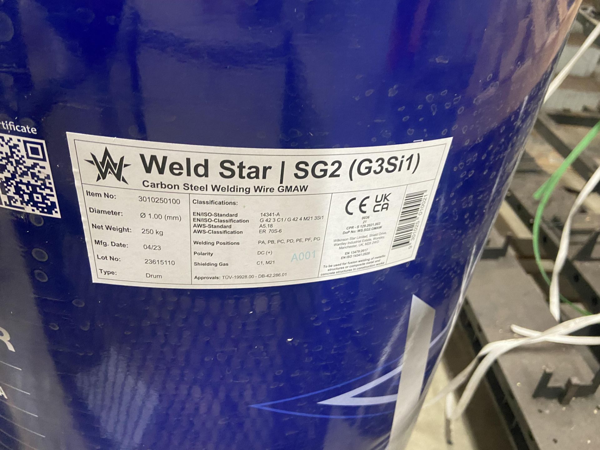Four Drums of Weldstar Welding Wire Please read the following important notes:- ***Overseas buyers - - Image 4 of 4