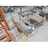 Wire Framed Trolley Please read the following important notes:- ***Overseas buyers - All lots are