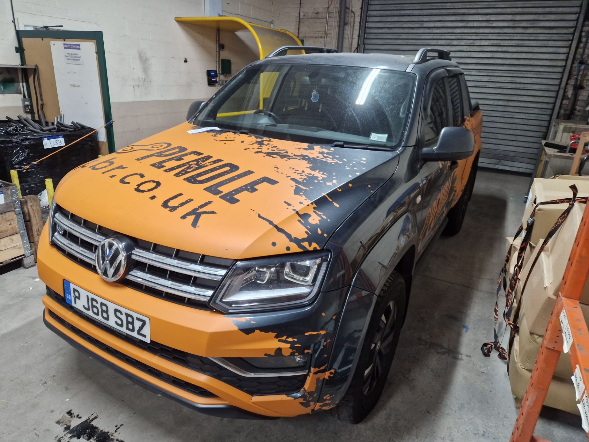 Volkswagen Amarok A33 SPECIAL EDITIONS DARK LABEL 3.0 V6 TDI 204 AUTO D/CAB PICK UP, registration - Image 2 of 9