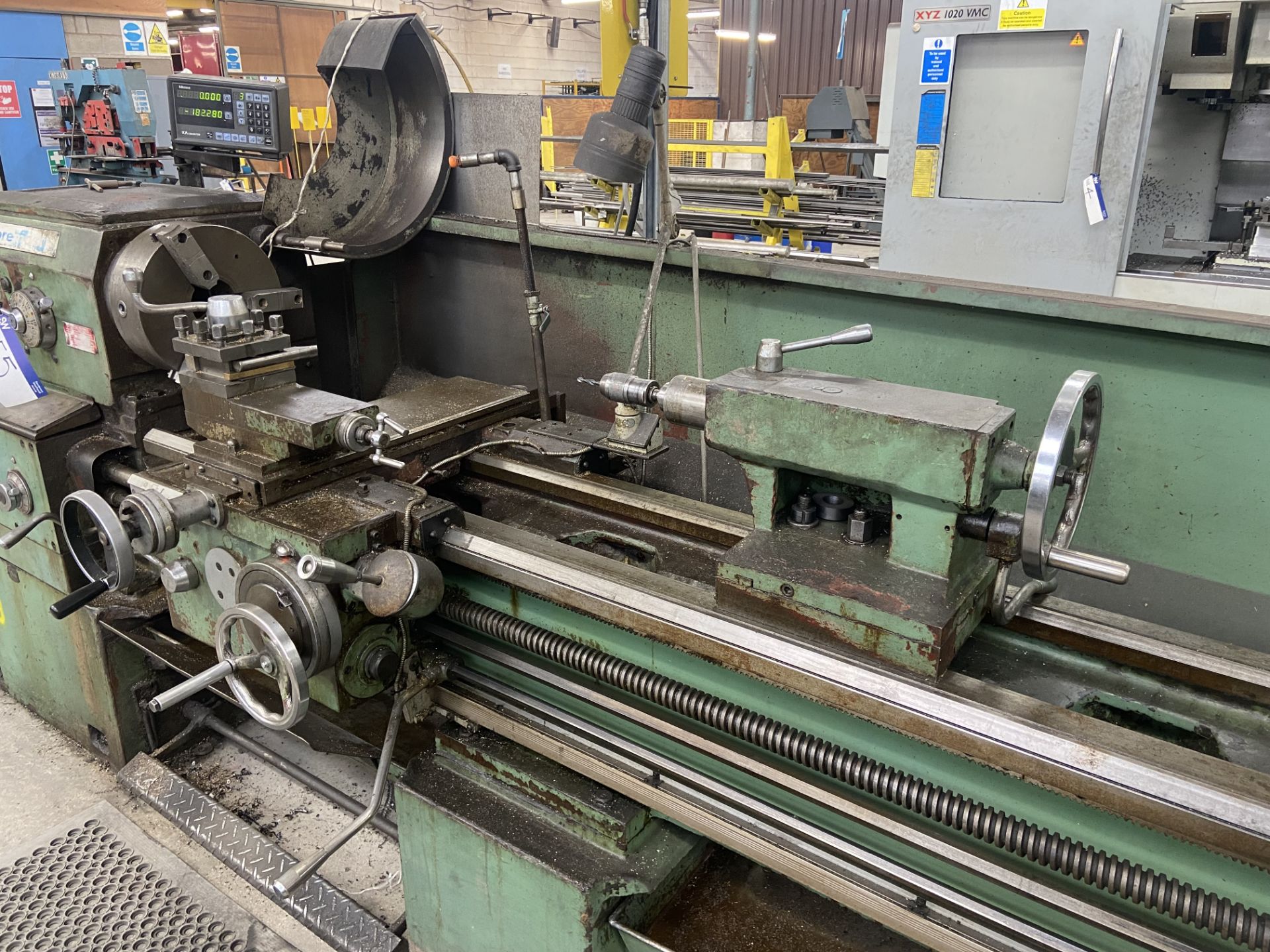 Yunnan CY 6250B X 2000 SS&SC GAP BED CENTRE LATHE, serial no. 89020423, with Mitutoyo digital read - Image 3 of 8