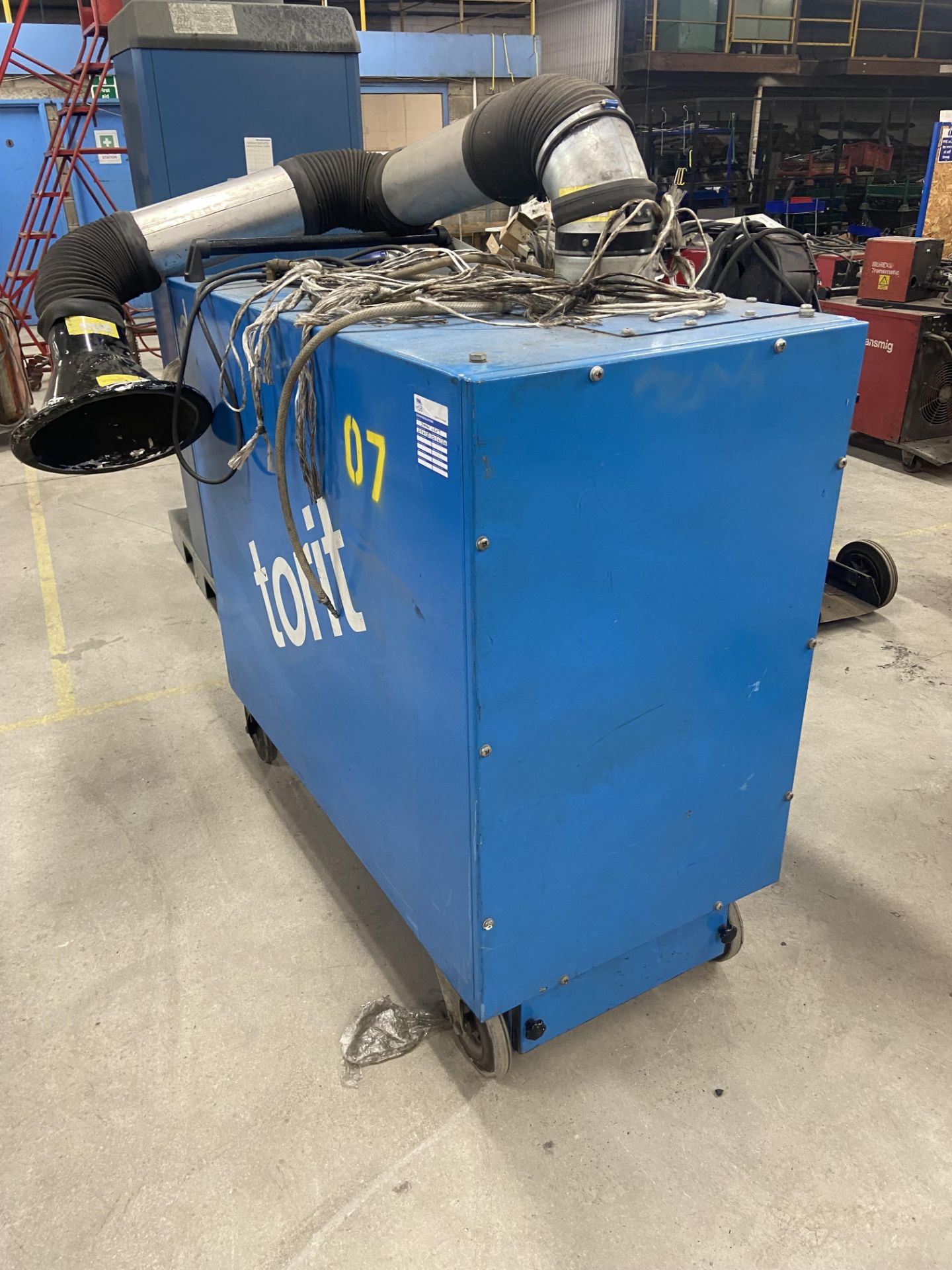 Donaldson Torit PT1001 FUME EXTRACTION UNIT, serial no. 264-6004-001 Please read the following - Image 3 of 4