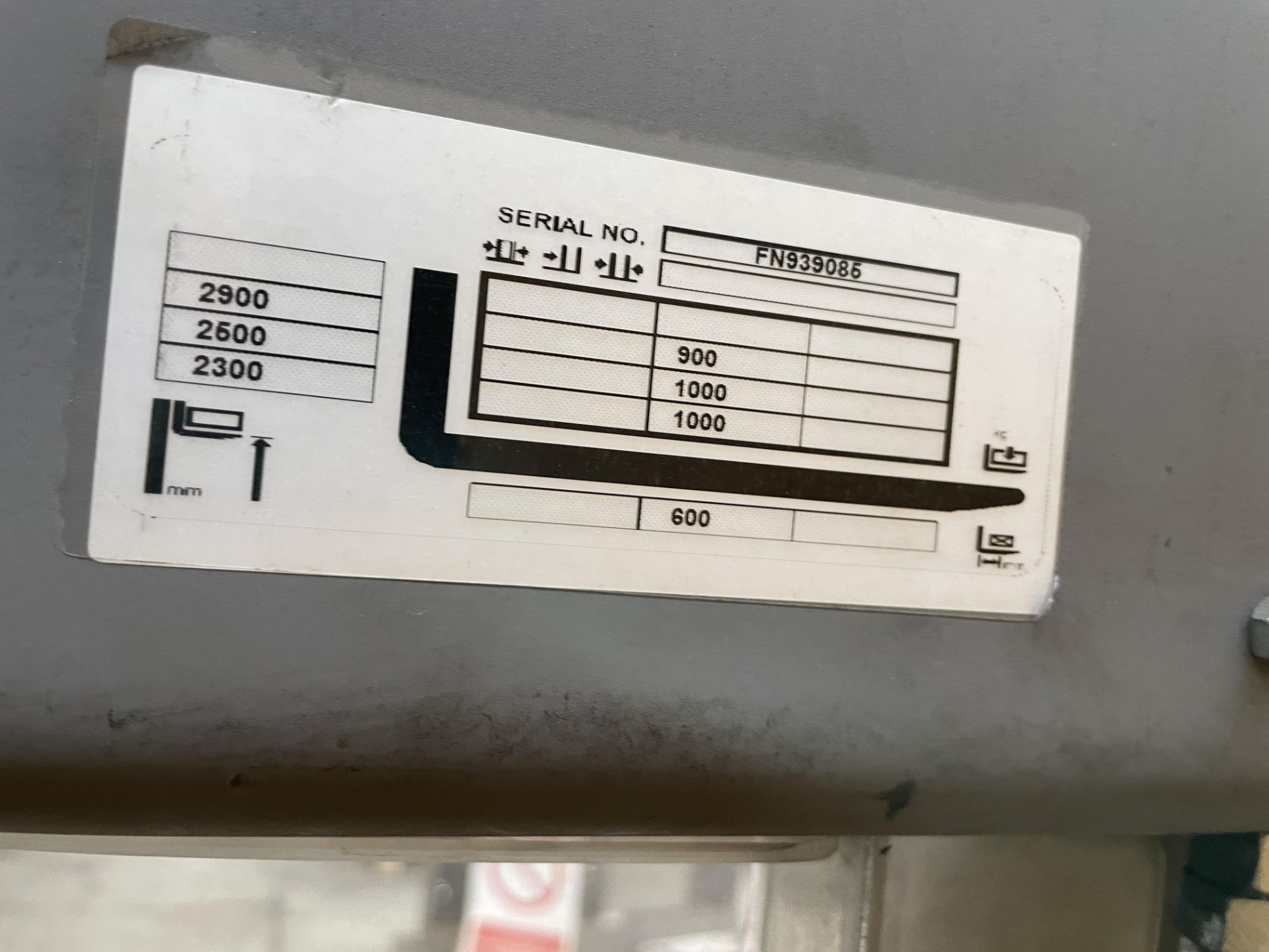 Jungheinrich EJC M10 Battery Electric Pedestrian Operated Pallet Truck, serial no. FN939085, year of - Image 5 of 5