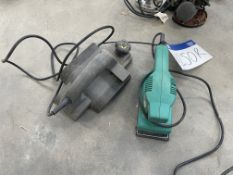 Planer & Sander, 240V (offered for sale by kind permission on behalf of another vendor) Please