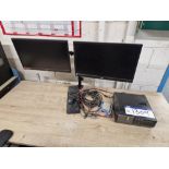 Dell Optiplex 7010 Desktop PC, Monitor, Keyboard and Mouse (Hard Drive Removed) Please read the