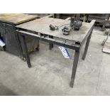 Steel Framed Bench, approx. Please read the following important notes:- ***Overseas buyers - All