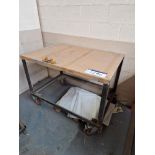 Mobile Steel Packing Table Please read the following important notes:- ***Overseas buyers - All lots