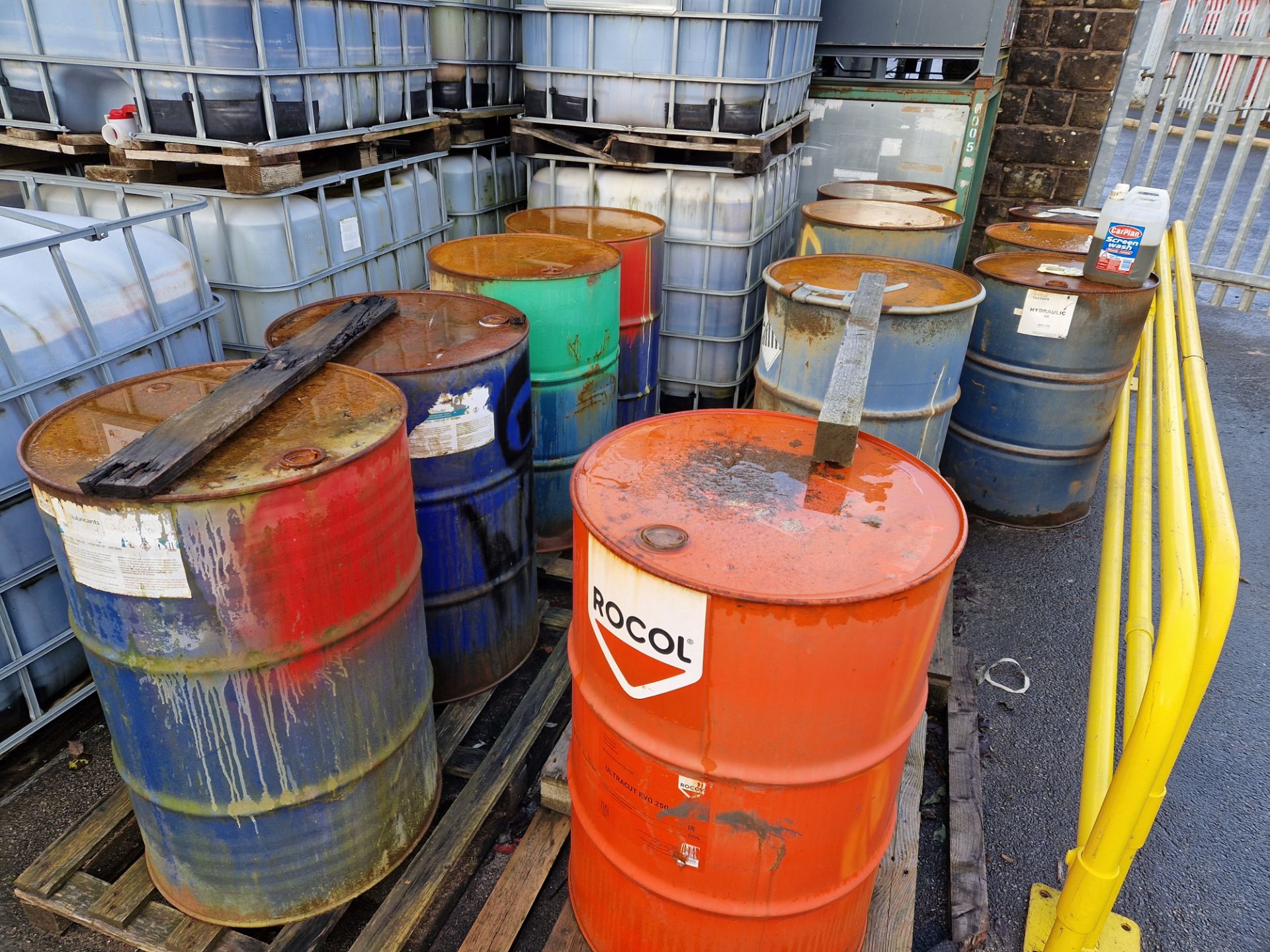 Quantity of Various IBCs and Drums, including Matrixsol 30 Colloidal Silica, Ultracut Evo 250, - Image 2 of 7