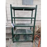 Steel Framed 5 Tier Shelving Unit, Approx. 1.2m x 0.6m x 2m Please read the following important