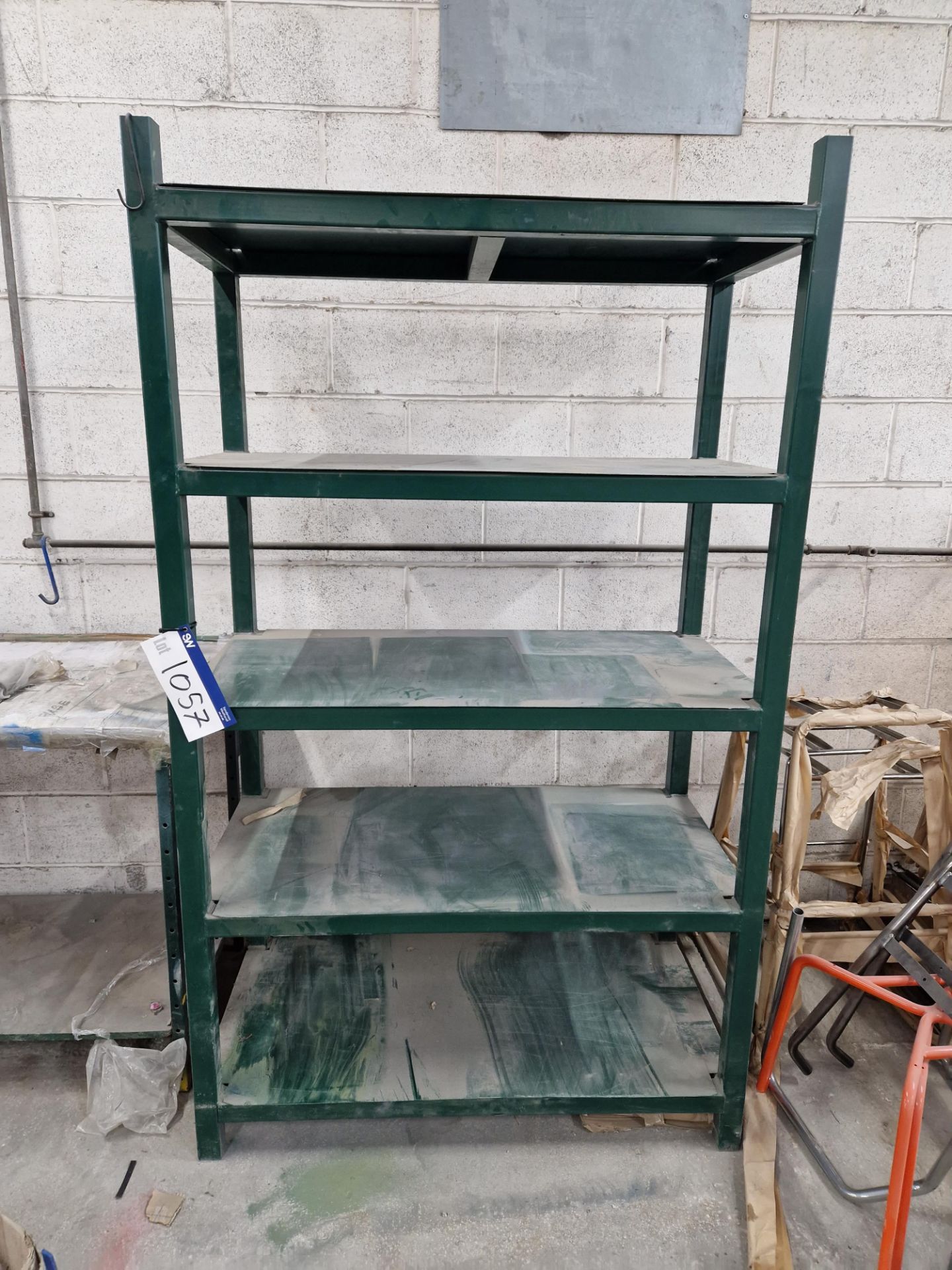 Steel Framed 5 Tier Shelving Unit, Approx. 1.2m x 0.6m x 2m Please read the following important
