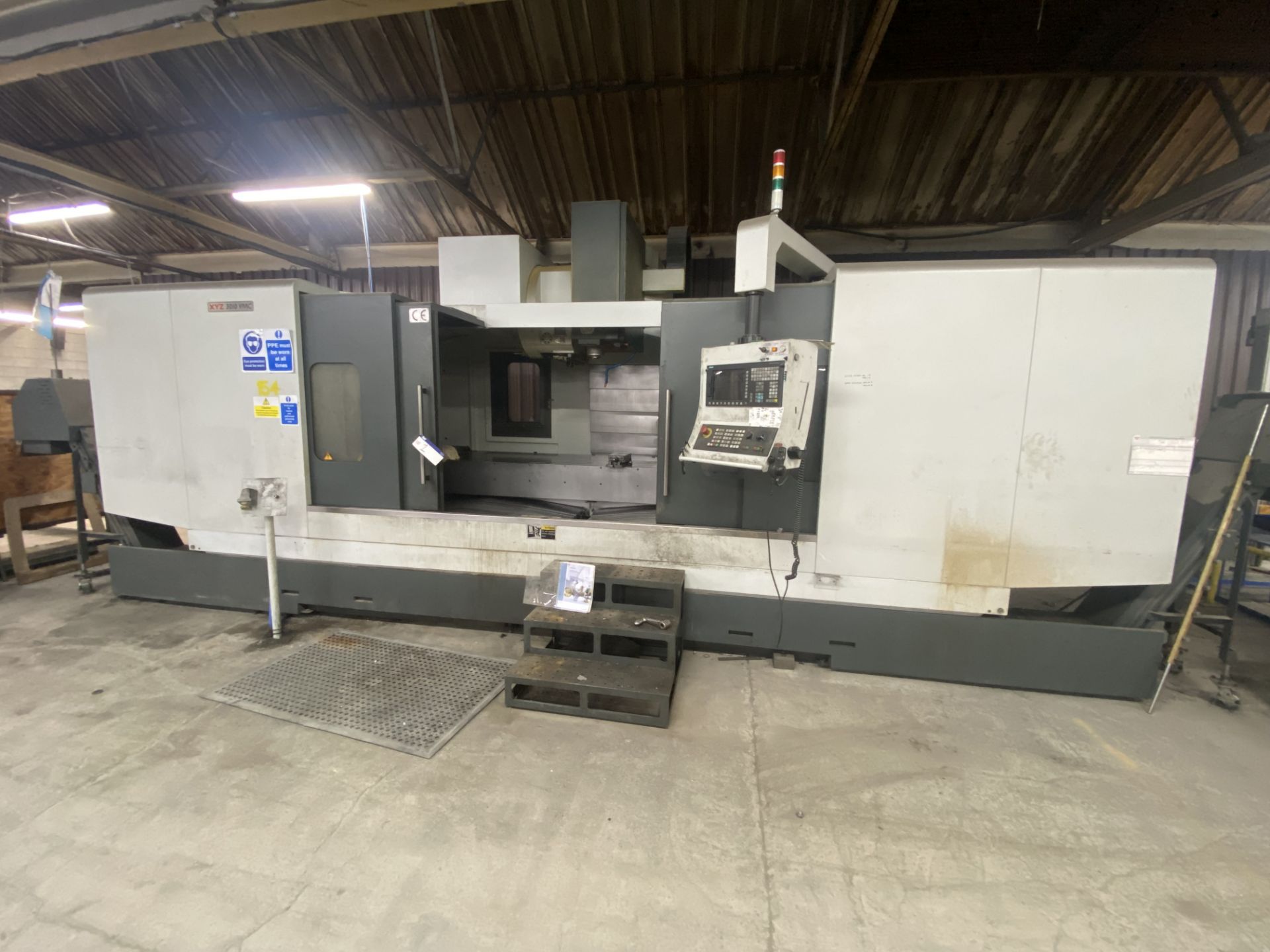 XYZ 3010 VMC VERTICAL MACHINING CENTRE, serial no. MB301008, year of manufacture 2020, with - Image 3 of 18