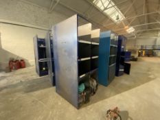 Approx. 15 Multi-Compartment Clothes Sorting Cabinets, mainly approx. 1.28m x 1.28m x 2.5m high