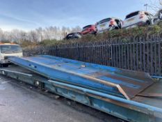 Chase 7000kg MOBILE LOADING RAMP, serial no. 2251, product code COMP X, 10.5m long overall x 2.5m