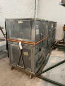 Approx. Nine Hartwall Galvanised Steel Semi-Collapsible Stock Trolleys, each approx. 1m x 900mm x