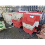28 Water Fill Plastic Barrier Units Please read the following important notes:- ***Overseas buyers -