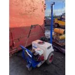 Dustcube Store Mobile Petrol Engined Pressure Washer, serial no. 1040206, 100kg (tank empty), with