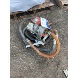 Honda GX25 Engined Pump, with delivery hose, meter and delivery nozzle Please read the following