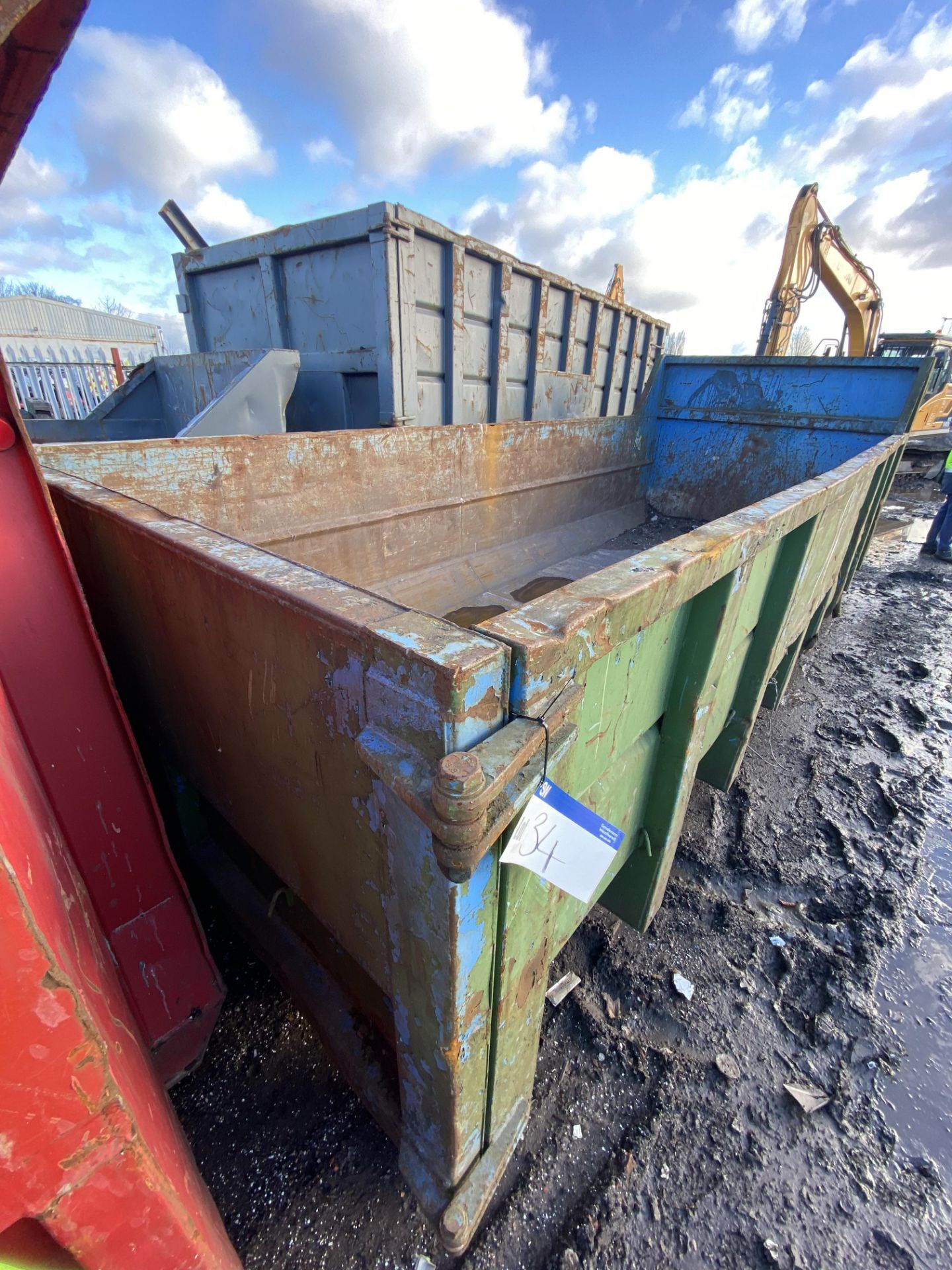 20 CU. YARD ROLL ON ROLL OFF BIN Please read the following important notes:- ***Overseas buyers - - Image 2 of 3