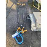 Four Leg Chain Sling, approx. 3m long Please read the following important notes:- ***Overseas buyers