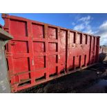 40 CU. YARD ROLL ON ROLL OFF BIN Please read the following important notes:- ***Overseas buyers -