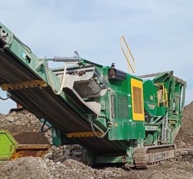 McCloskey J45 TRACK MOUNTED CRUSHER, serial no. 77571, mass kg 43,900kg ...