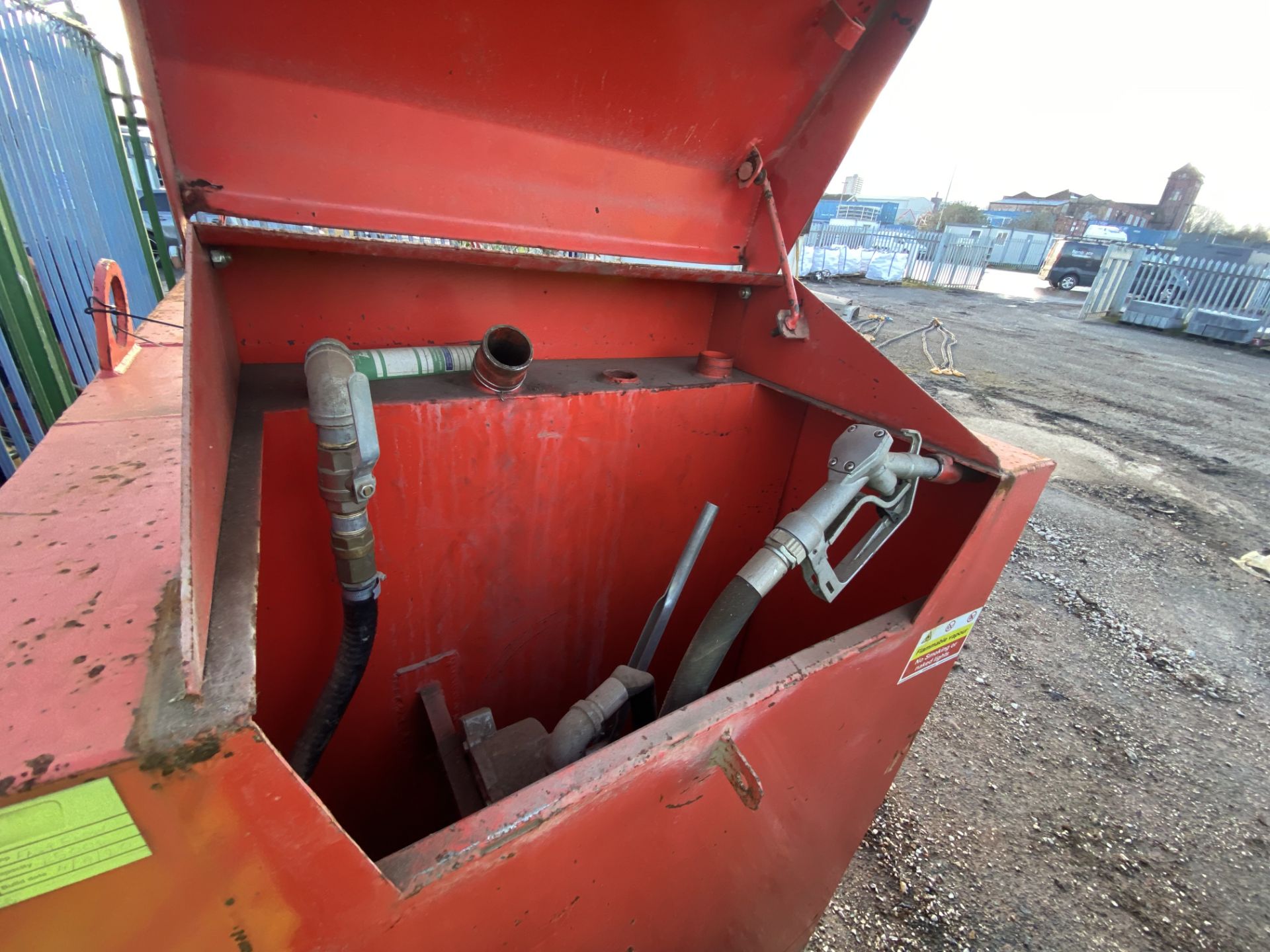 UK Bunded Fuel Tanks 2500 litre Bunded Fuel Oil Storage Tank, serial no