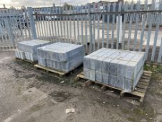 Pre-Cast Concrete Blocks, on three pallets, each approx. 915mm x 140mm x 250mm Please read the