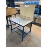 Steel Framed Bench, approx. 900mm x 750mm Please read the following important notes:- ***Overseas