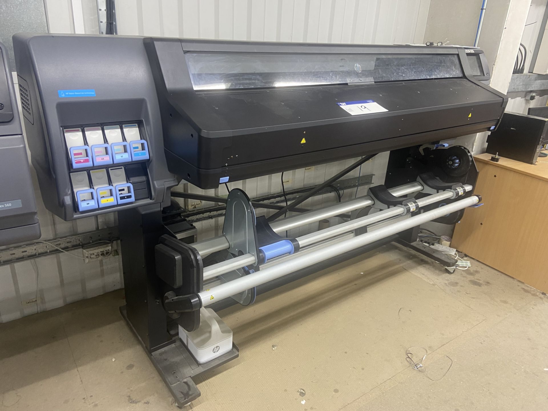 HP LATEX 560 PLOTTER, serial no. MY9958900S, product no. M0E29A, year of manufacture 2019, 240V ( - Image 2 of 3