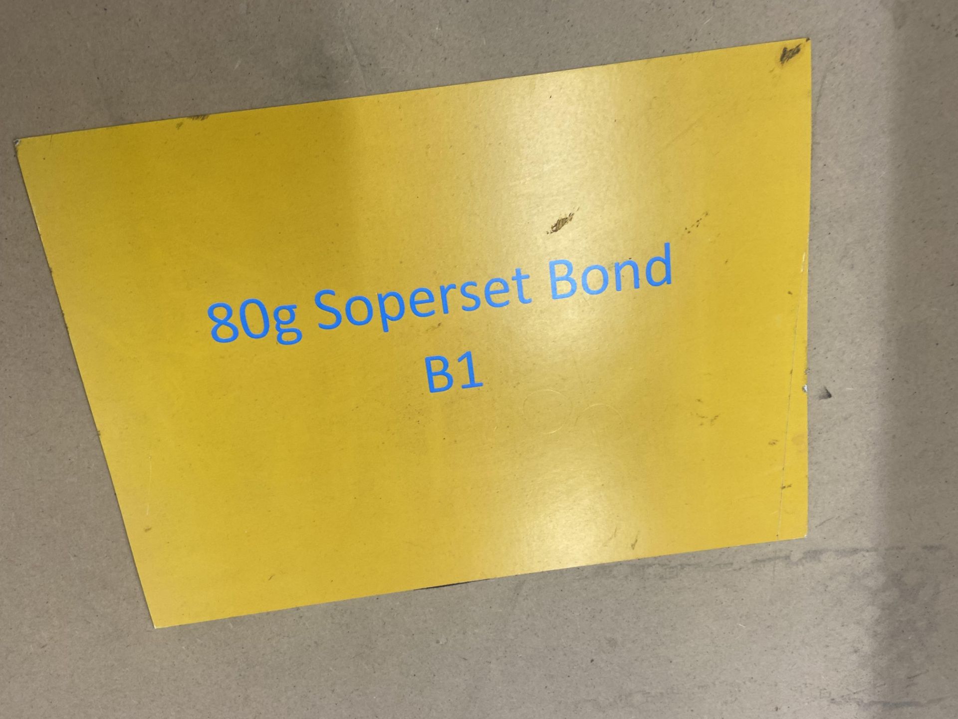 Part Pallet of Soporset Bond B1 Paper Please read the following important notes:- ***Overseas buyers - Image 2 of 2