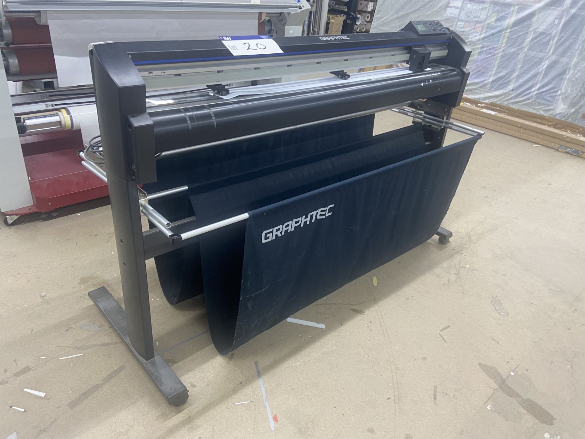 Graphtec FC8600-130 Cutting Plotter, serial no. 20160701, 240V (please note this lot is situated - Image 2 of 5
